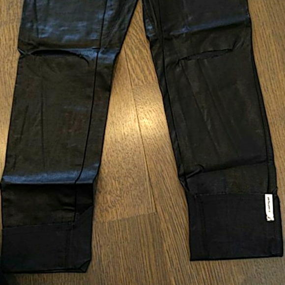 One teaspoon black jeggings faux leather - Picture 2 of 5